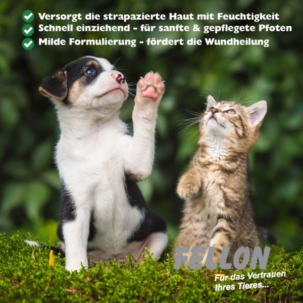 Fellon Pfotenpflege für Hund &amp; Katze 100g