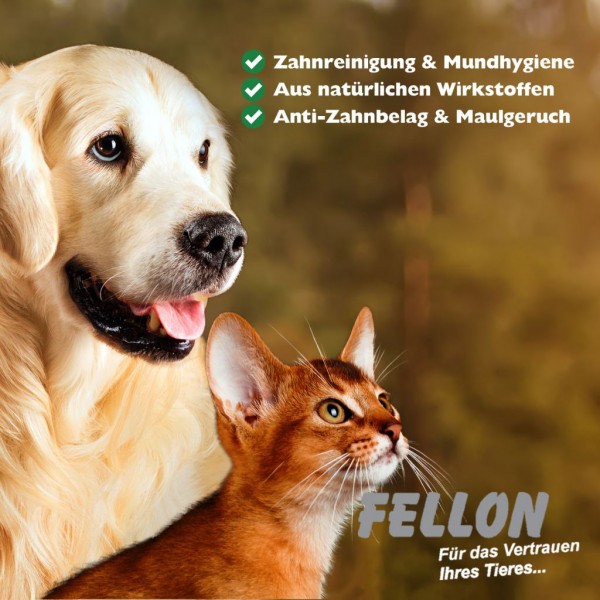 Fellon Zahnpflege-Lotion für Hund &amp; Katze 100 ml