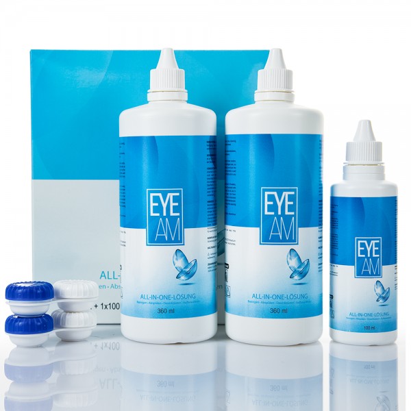 Kontaktlinsenflüssigkeit für das Reinigen von weichen Kontaktlinsen